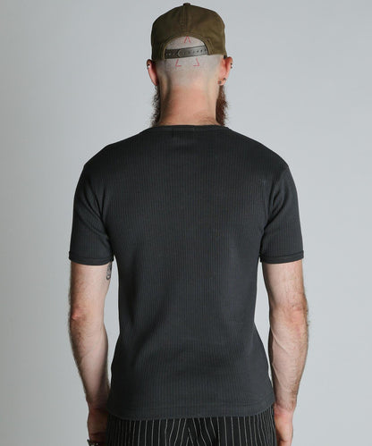 軍風羅紋亨利領 ARMY RIB HENLEY T-SHIRT T恤