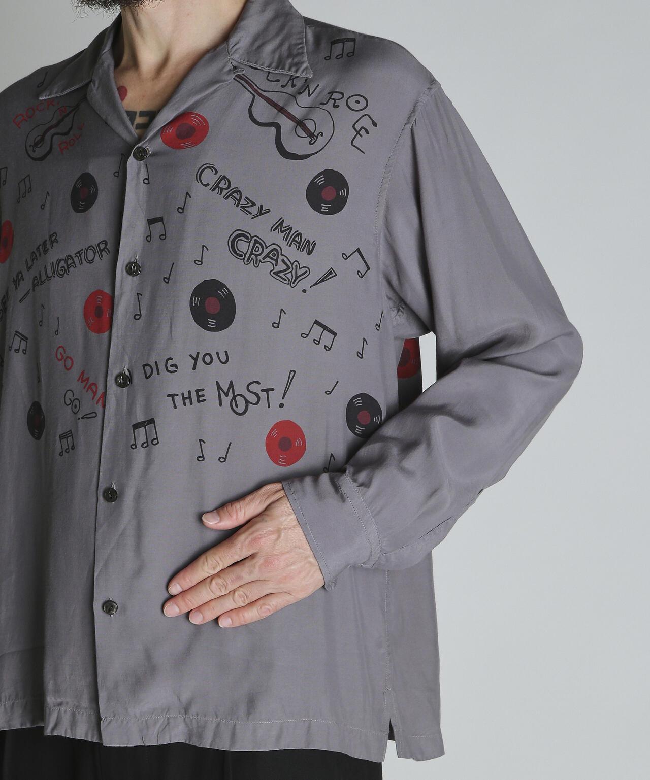 ROCK'N ROLL RAYON SHIRT 人造絲襯衫