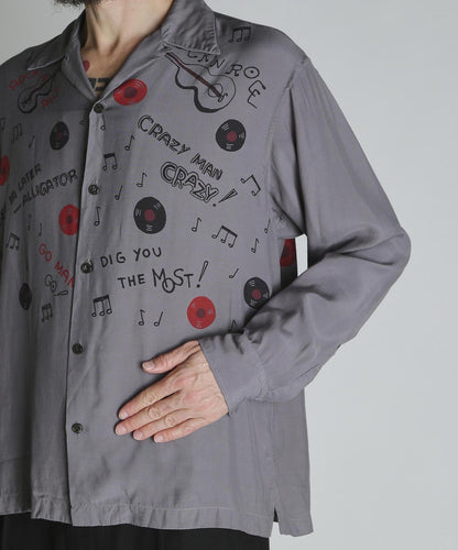 ROCK'N ROLL RAYON SHIRT 人造絲襯衫