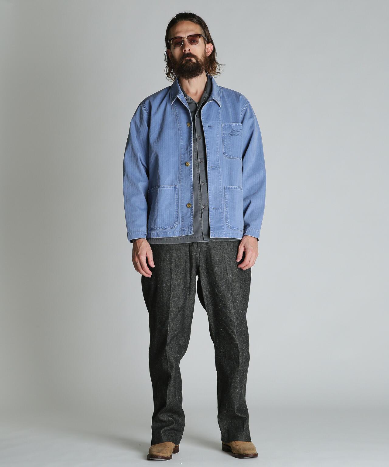 HERRINGBONE COVERALL 人字紋 工裝版型 外套
