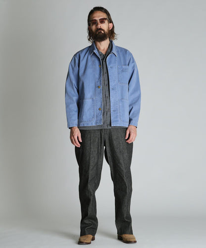 HERRINGBONE COVERALL 人字紋 工裝版型 外套
