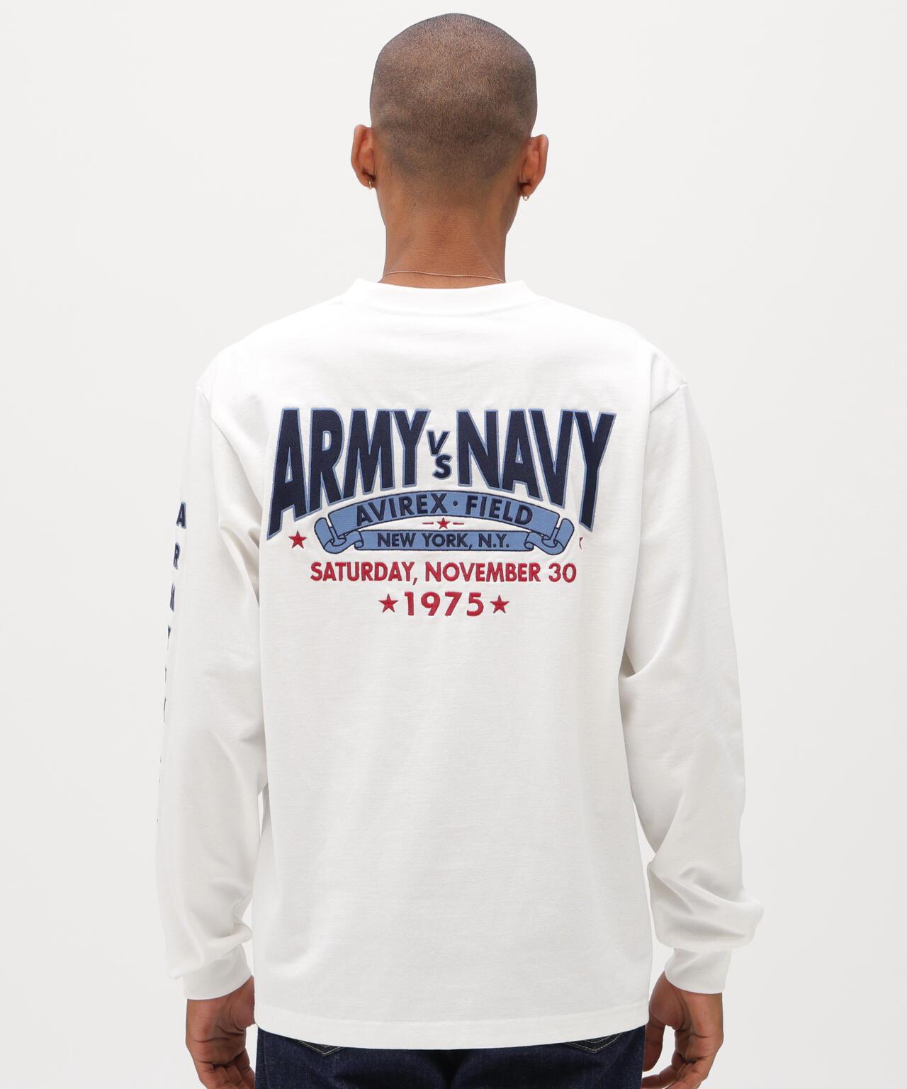 ARMY VS NAVY GAME DAY 英文字樣 長袖T恤