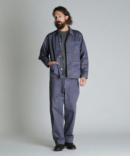 HERRINGBONE COVERALL 人字紋 工裝版型 外套