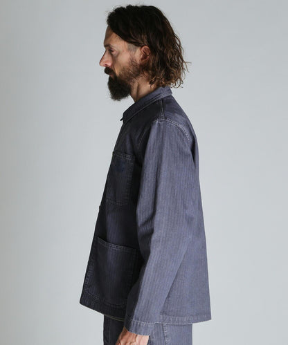 HERRINGBONE COVERALL 人字紋 工裝版型 外套