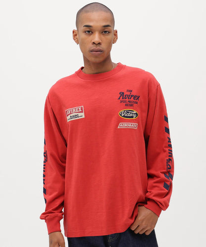 《A.A.R.C》 EMBROIDERY L/S T-SHIRT