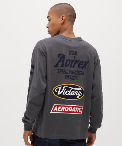 《A.A.R.C》 EMBROIDERY L/S T-SHIRT