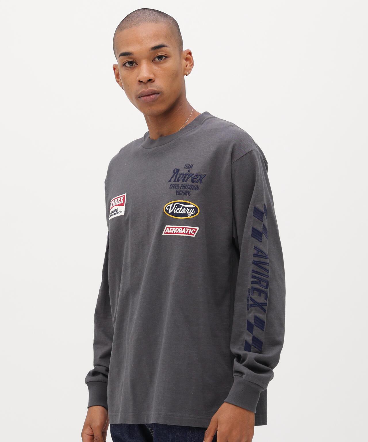 《A.A.R.C》 EMBROIDERY L/S T-SHIRT