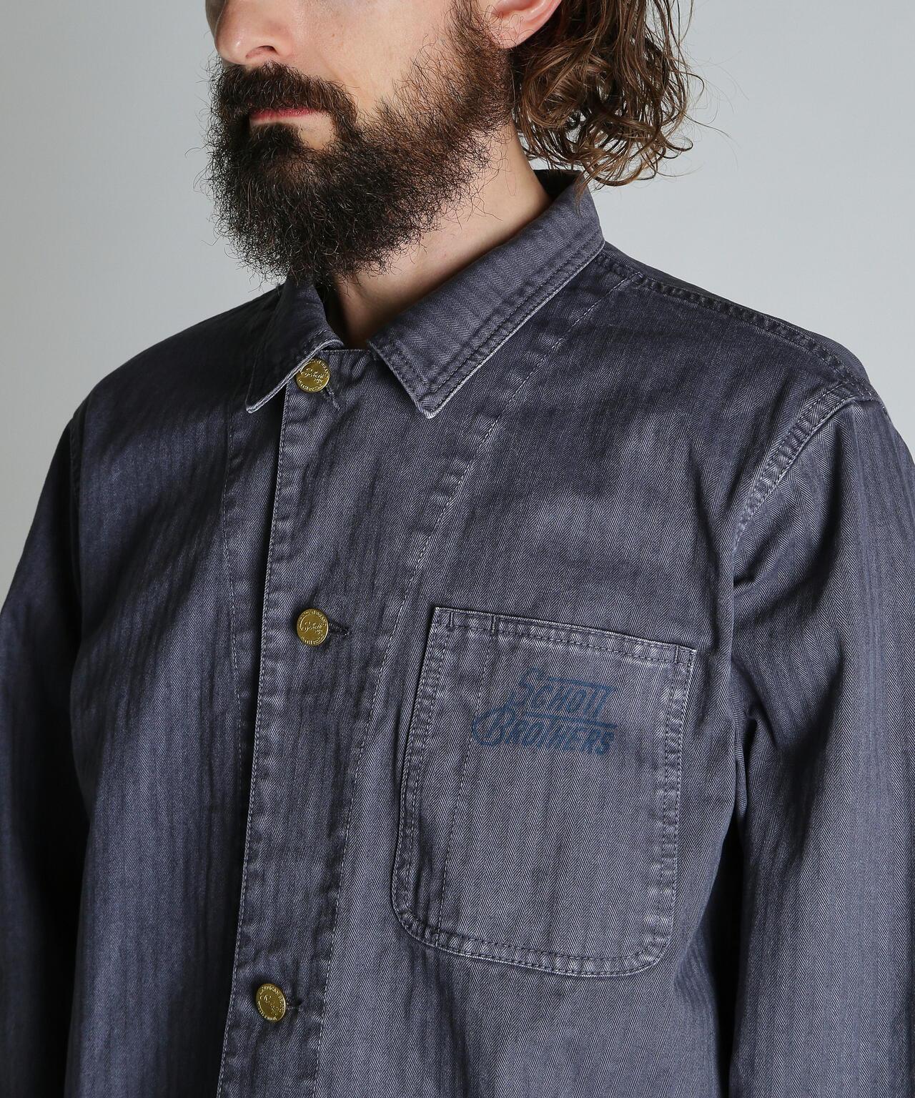 HERRINGBONE COVERALL 人字紋 工裝版型 外套