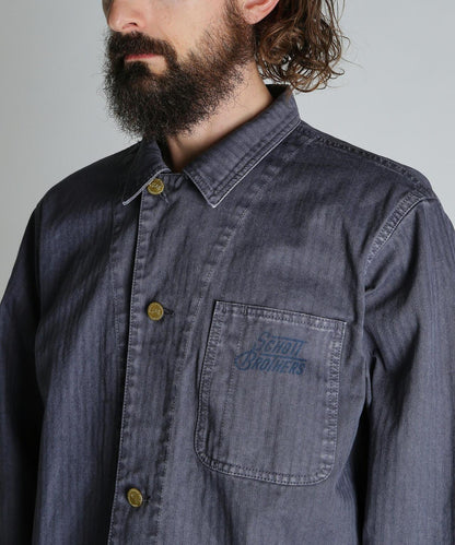 HERRINGBONE COVERALL 人字紋 工裝版型 外套