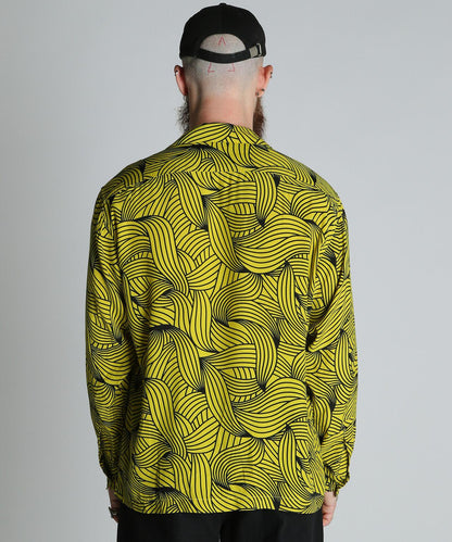 香蕉圖案 人造絲 RAYON SHIRT 襯衫