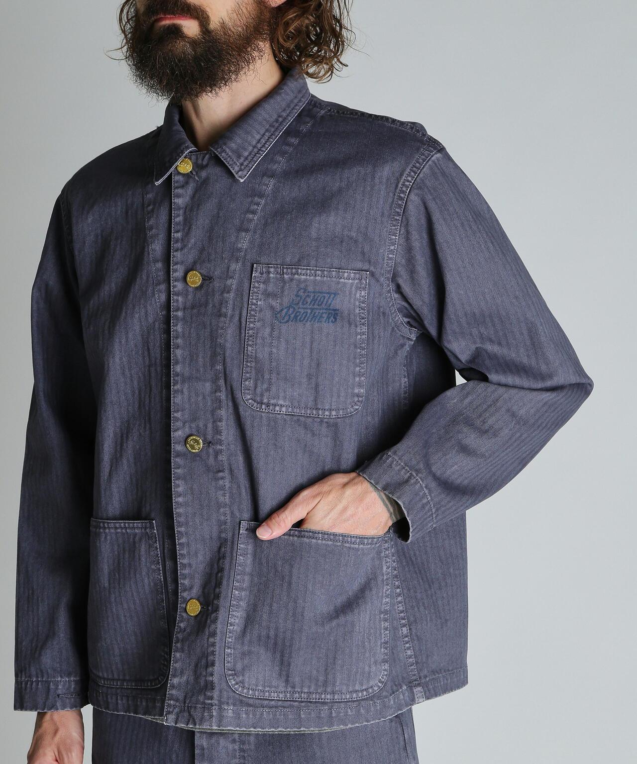 HERRINGBONE COVERALL 人字紋 工裝版型 外套