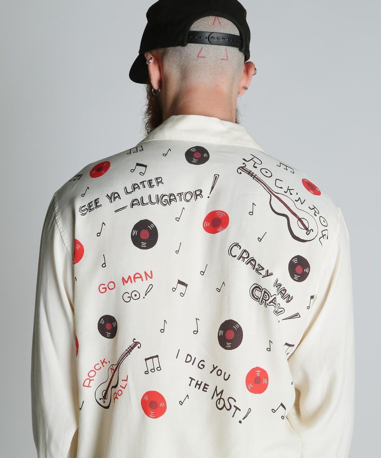 ROCK'N ROLL RAYON SHIRT 人造絲襯衫
