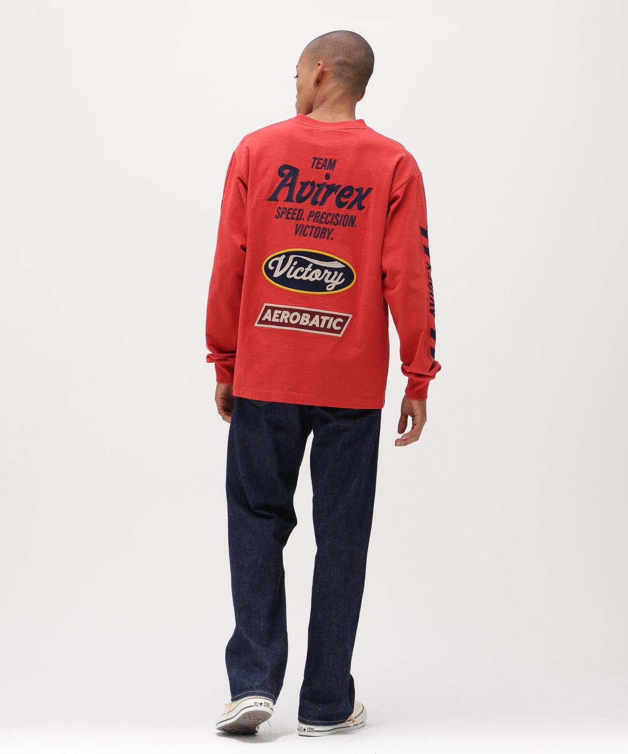 《A.A.R.C》 EMBROIDERY L/S T-SHIRT