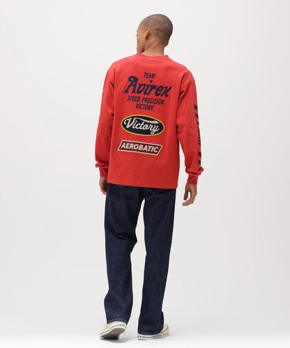《A.A.R.C》 EMBROIDERY L/S T-SHIRT