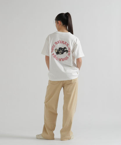 WAIST RIB COLOR BLOCKED DENIM 牛仔褲