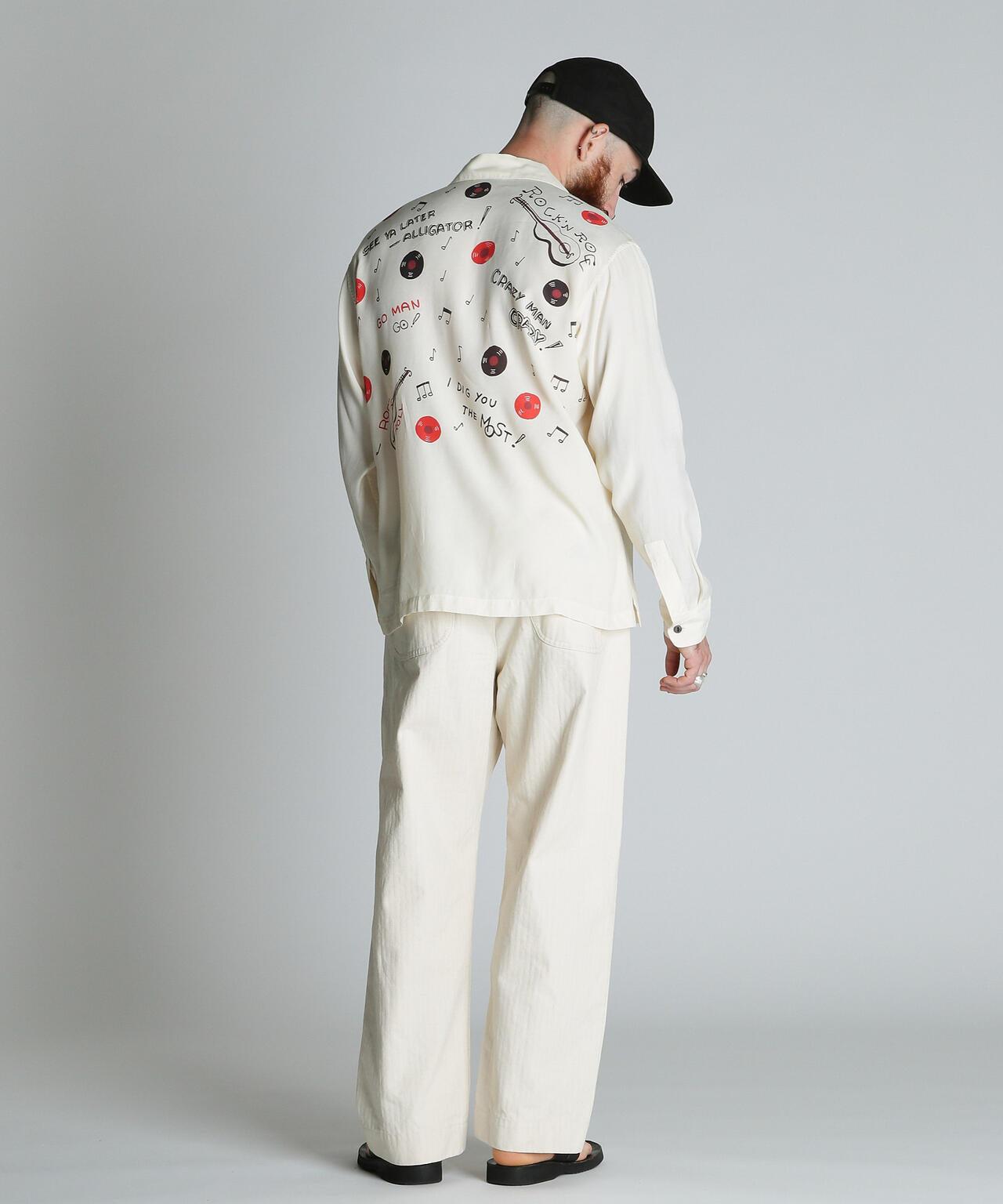 ROCK'N ROLL RAYON SHIRT 人造絲襯衫