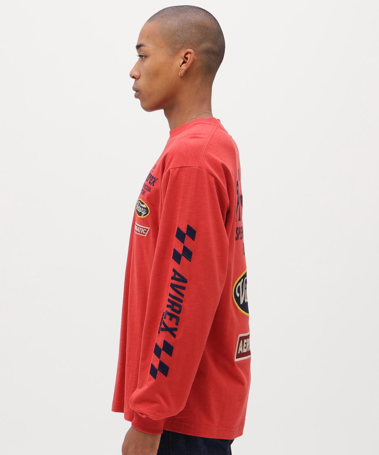 《A.A.R.C》 EMBROIDERY L/S T-SHIRT