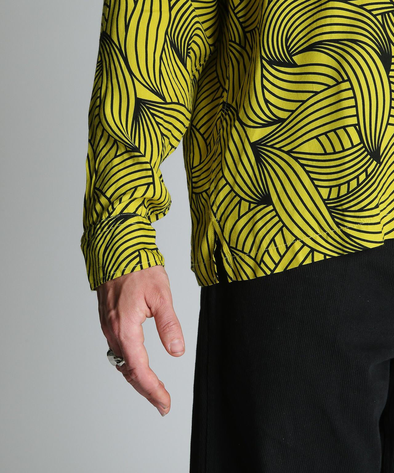 香蕉圖案 人造絲 RAYON SHIRT 襯衫