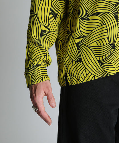 香蕉圖案 人造絲 RAYON SHIRT 襯衫