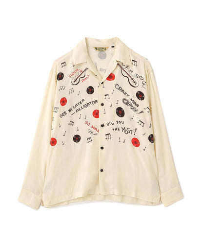 ROCK'N ROLL RAYON SHIRT 人造絲襯衫