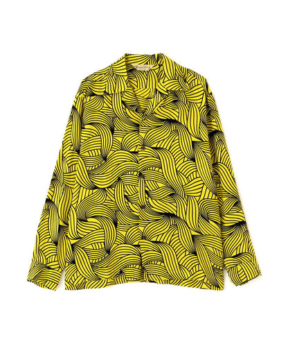 香蕉圖案 人造絲 RAYON SHIRT 襯衫