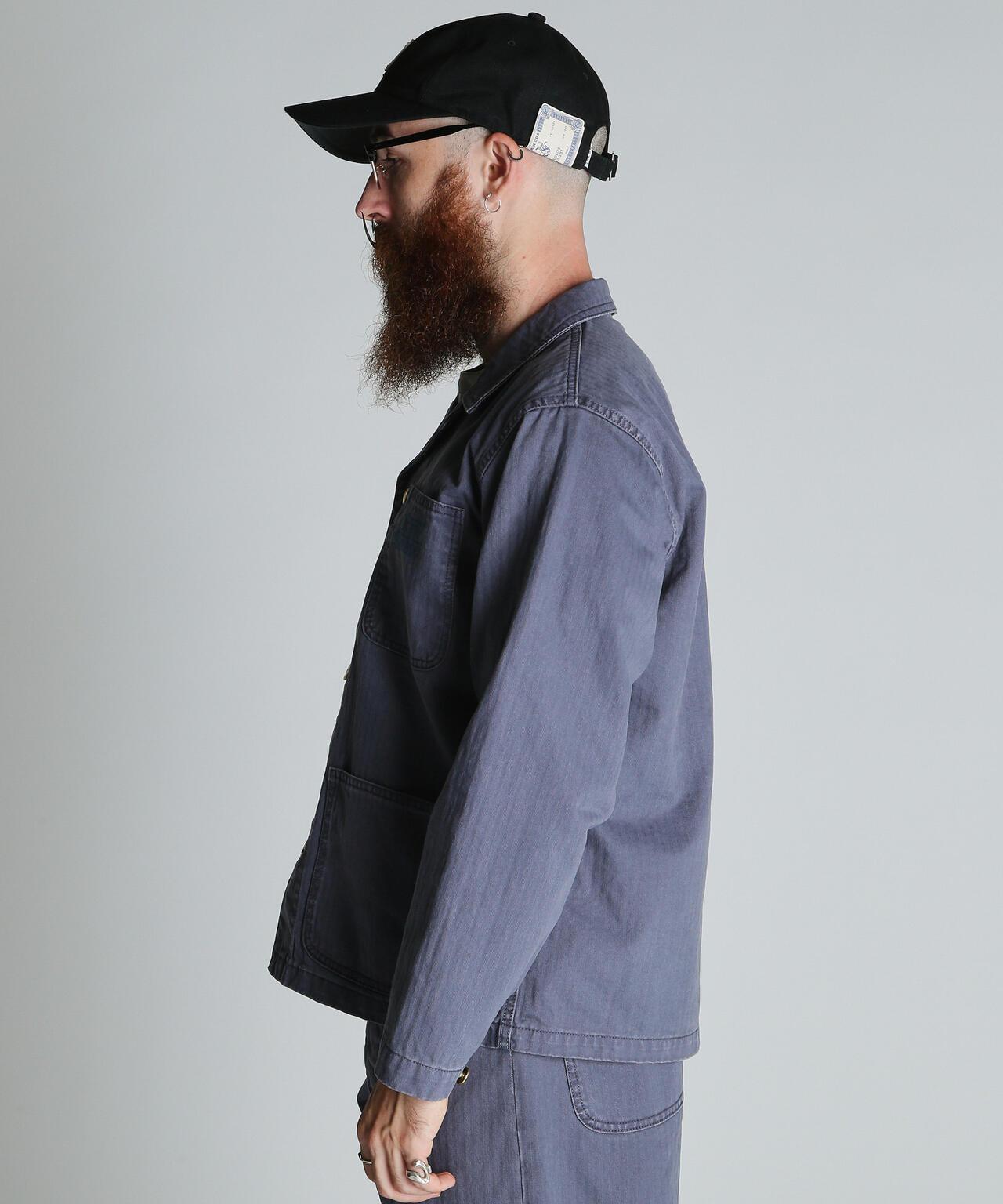 HERRINGBONE COVERALL 人字紋 工裝版型 外套