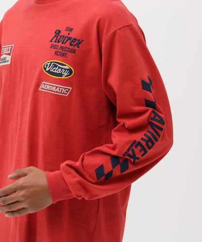 《A.A.R.C》 EMBROIDERY L/S T-SHIRT