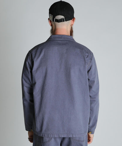 HERRINGBONE COVERALL 人字紋 工裝版型 外套