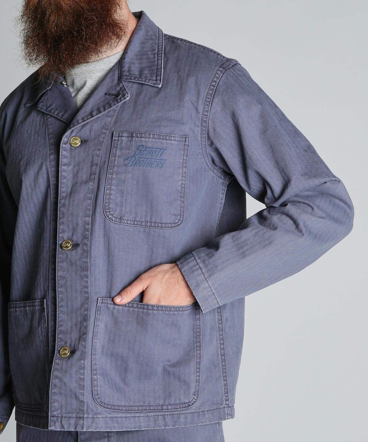 HERRINGBONE COVERALL 人字紋 工裝版型 外套