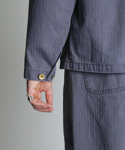 HERRINGBONE COVERALL 人字紋 工裝版型 外套