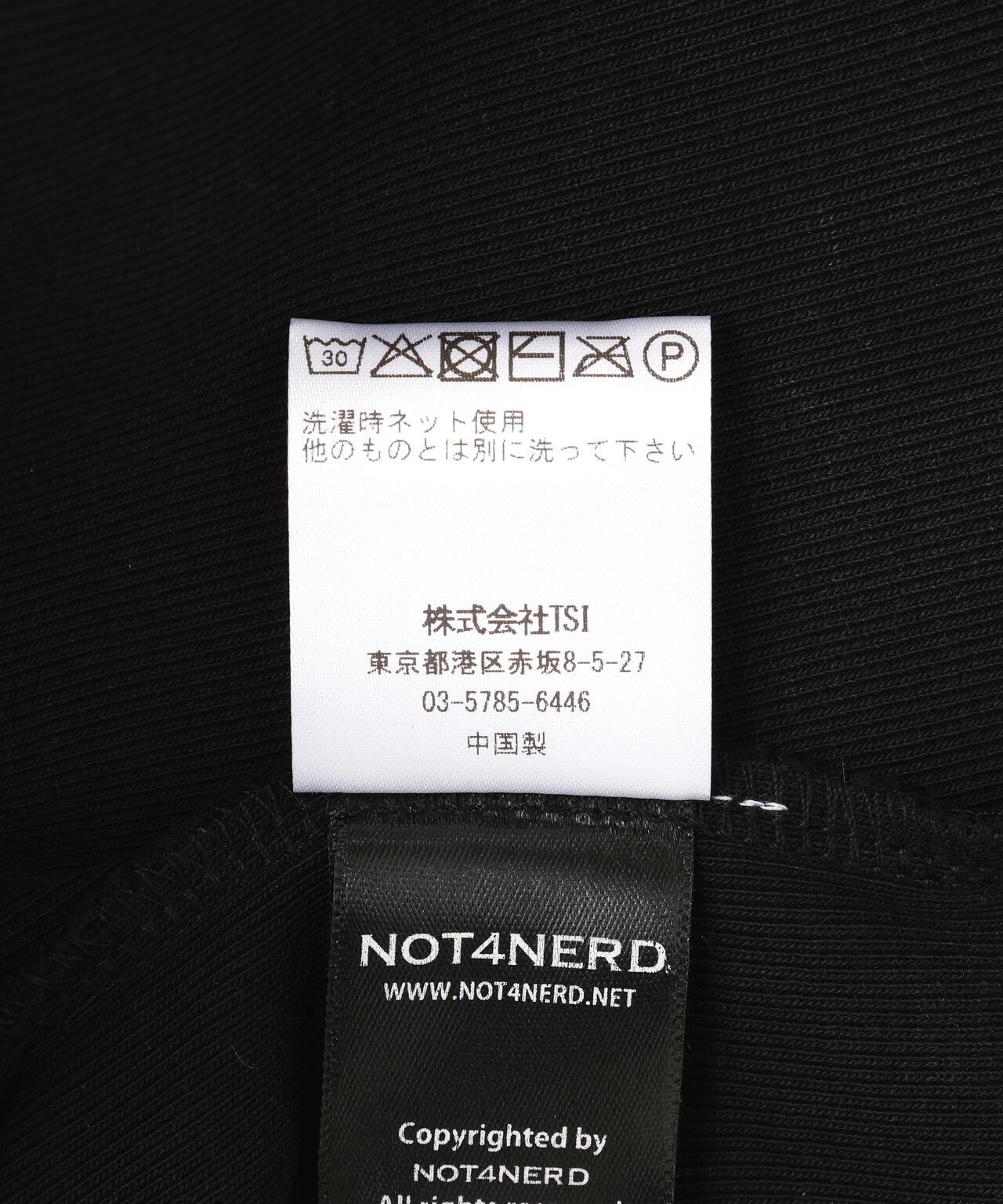 NOT4NERD ノットフォーナード 4 CROSS SYNBOL 做舊染色短袖T恤