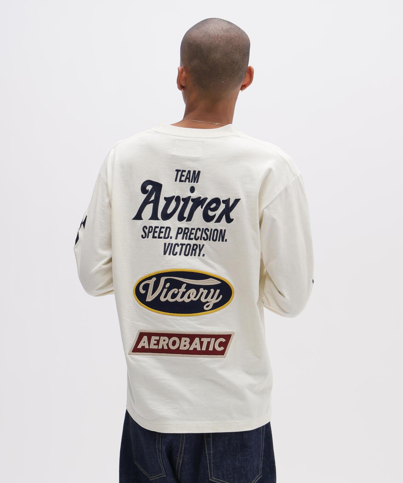 《A.A.R.C》 EMBROIDERY L/S T-SHIRT