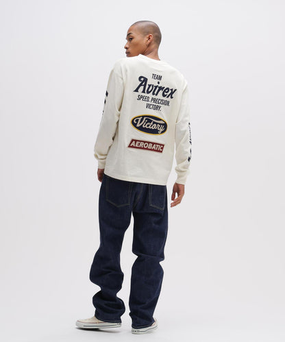 《A.A.R.C》 EMBROIDERY L/S T-SHIRT