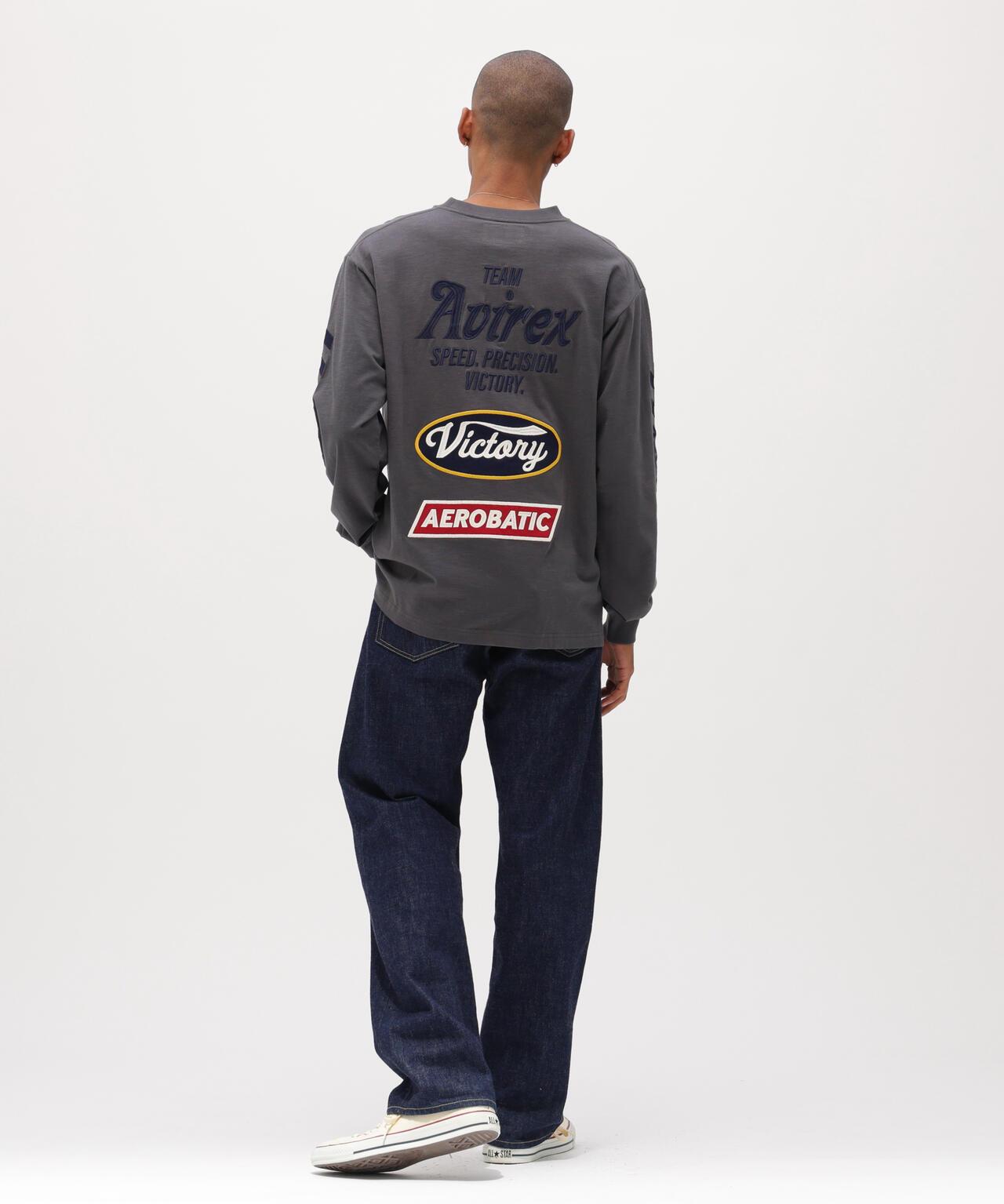《A.A.R.C》 EMBROIDERY L/S T-SHIRT