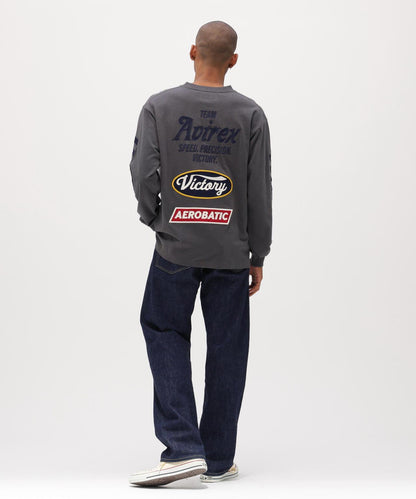 《A.A.R.C》 EMBROIDERY L/S T-SHIRT