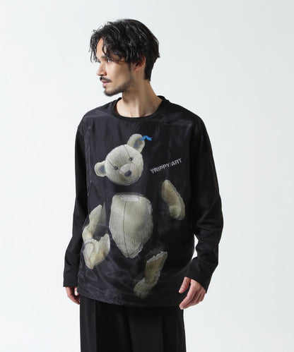 maxsix TEDDY BEAR 3D圖案 長袖T恤