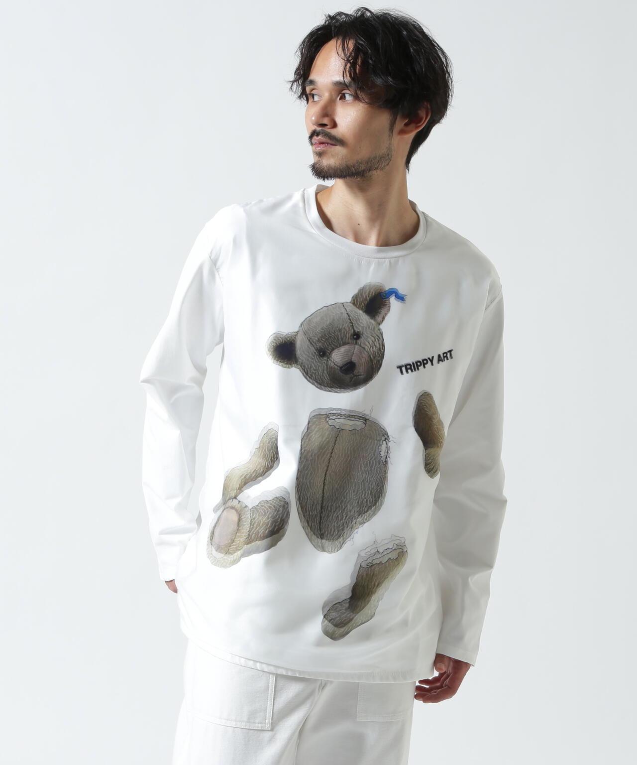 maxsix TEDDY BEAR 3D圖案 長袖T恤