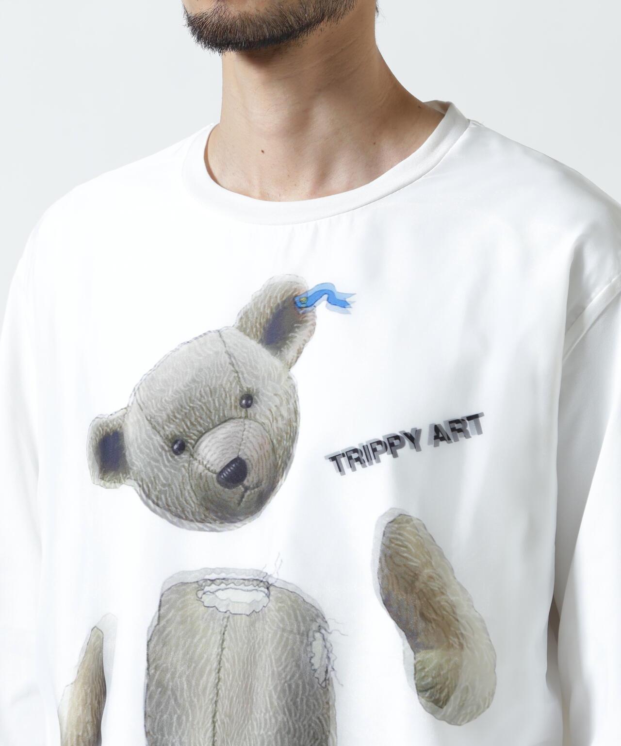 maxsix TEDDY BEAR 3D圖案 長袖T恤