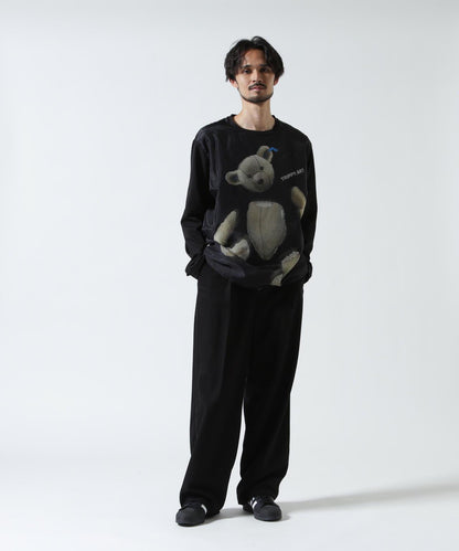 maxsix TEDDY BEAR 3D圖案 長袖T恤