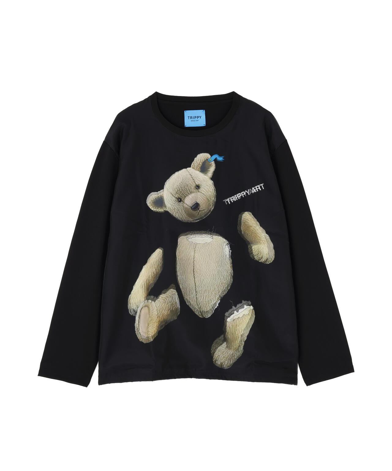 maxsix TEDDY BEAR 3D圖案 長袖T恤