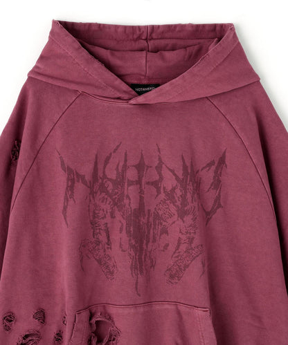 NOT4NERD DESTROYED PIGMENT GOAT 套頭連帽衛衣