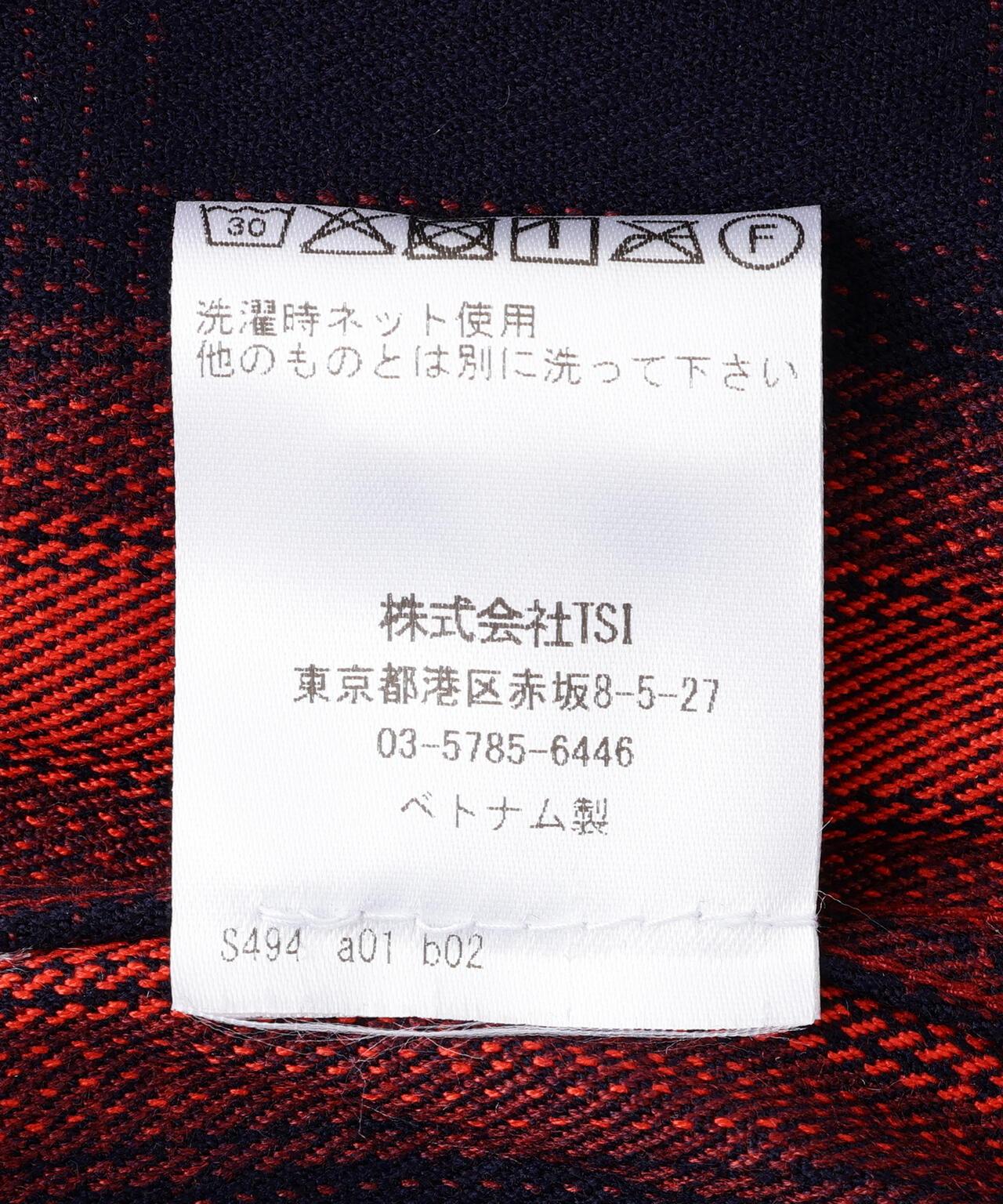 NOT4NERD/ノットフォーナード/N4ND OFFSHOOT 法蘭絨襯衫