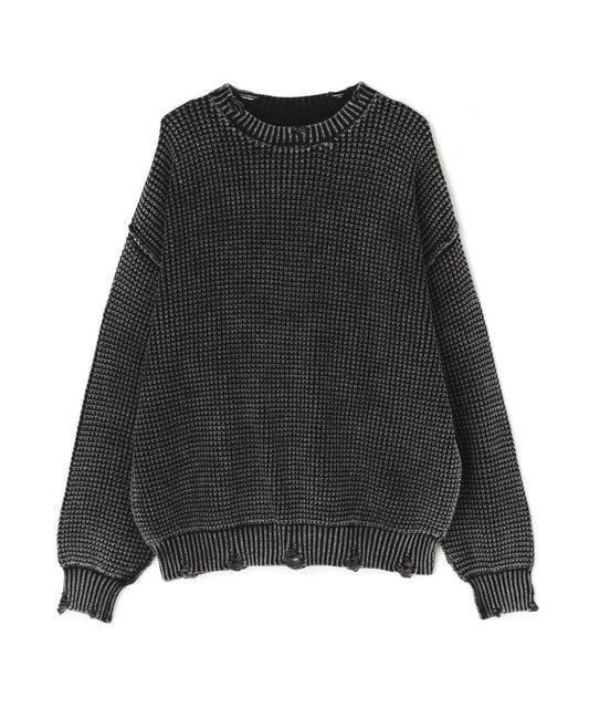 DankeSchon ダンケシェーン PIGMENT CHEMICAL AZE CREWNECK 圓領衛衣