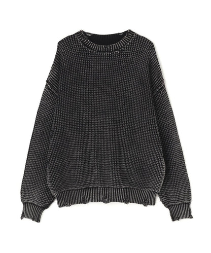 DankeSchon ダンケシェーン PIGMENT CHEMICAL AZE CREWNECK 圓領衛衣