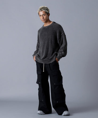 DankeSchon ダンケシェーン PIGMENT CHEMICAL AZE CREWNECK 圓領衛衣