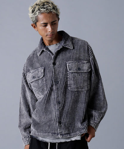 2.5W CHEMICAL CODUROY SHIRT 燈芯絨襯衫