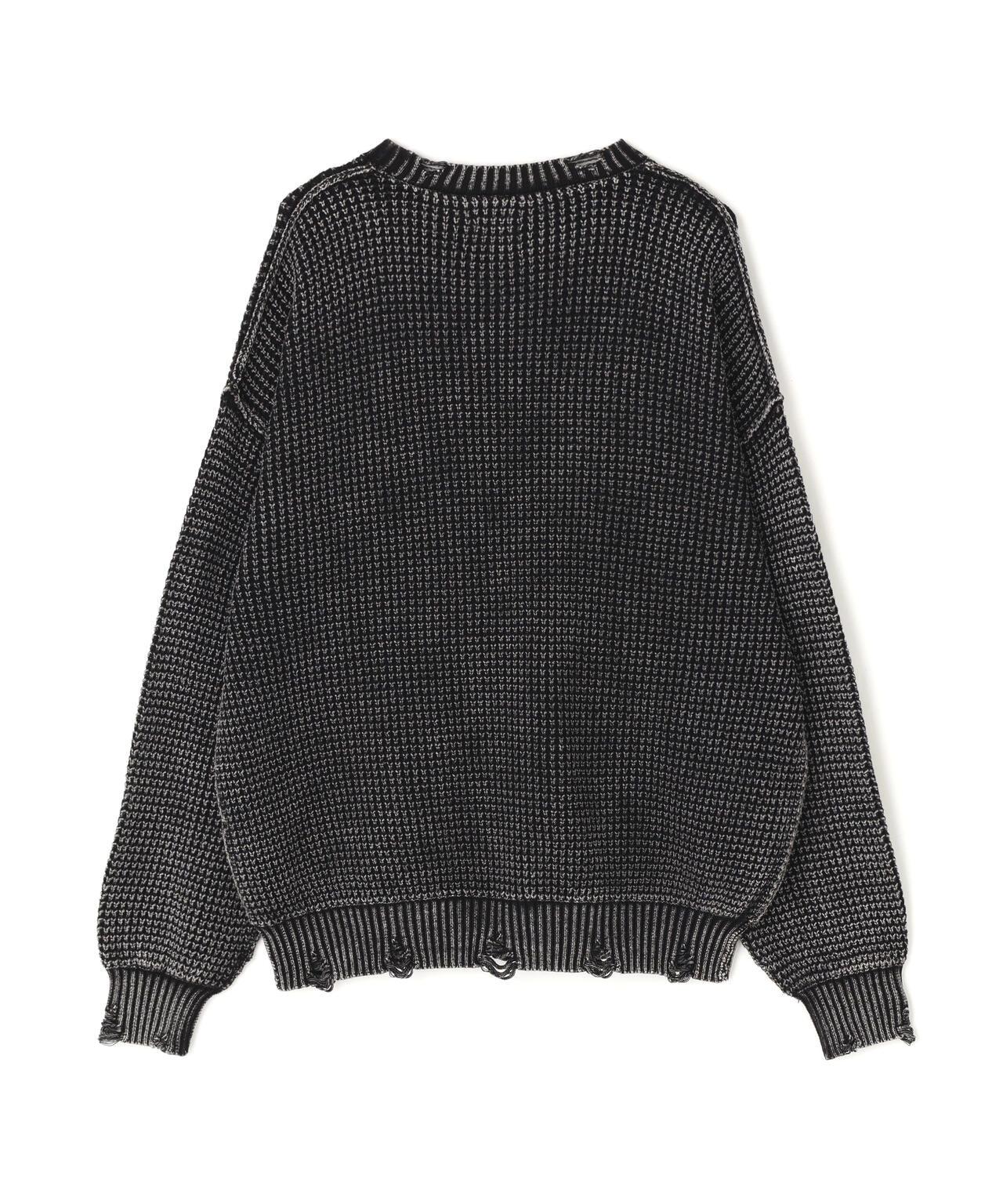 DankeSchon ダンケシェーン PIGMENT CHEMICAL AZE CREWNECK 圓領衛衣
