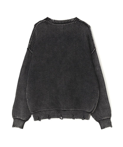 DankeSchon ダンケシェーン PIGMENT CHEMICAL AZE CREWNECK 圓領衛衣