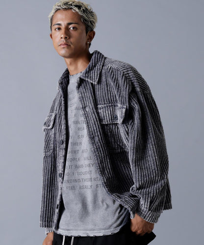 2.5W CHEMICAL CODUROY SHIRT 燈芯絨襯衫