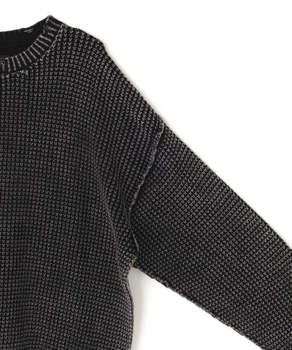 DankeSchon ダンケシェーン PIGMENT CHEMICAL AZE CREWNECK 圓領衛衣